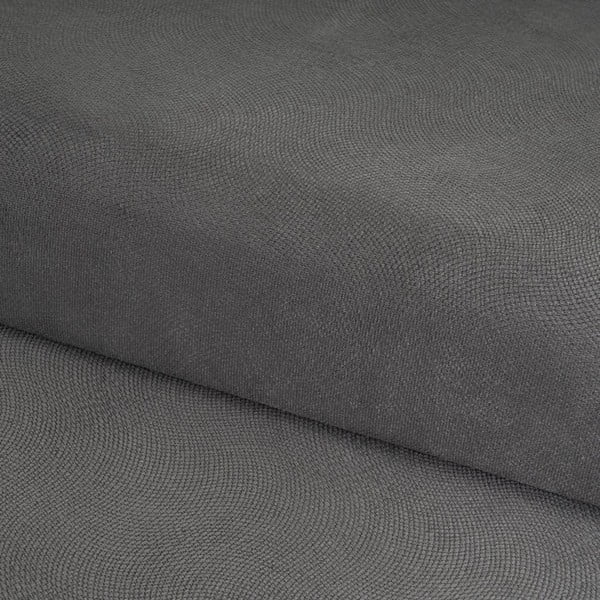 Tumši pelēks samta pufs Estela – Casa Selección-image-1