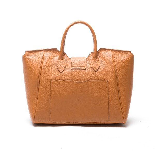 Ādas rokassoma Anna Luchini 1134 Cognac-image-1