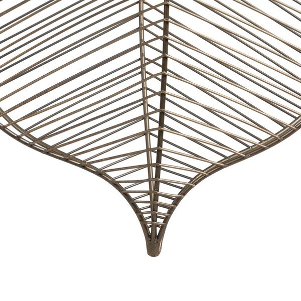 Zelta krāsas piekaramā lampa ar metāla abažūru – Ixia-image-3