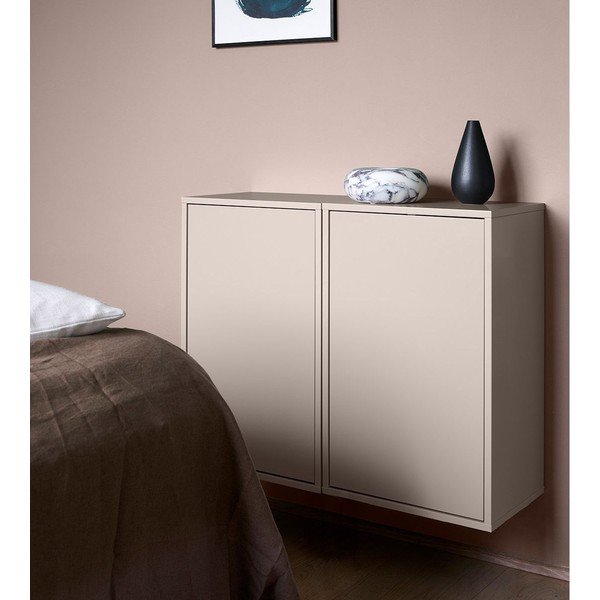 Gaiši pelēks sienas veļas grozs Laundry Box – ReCollector-image-1