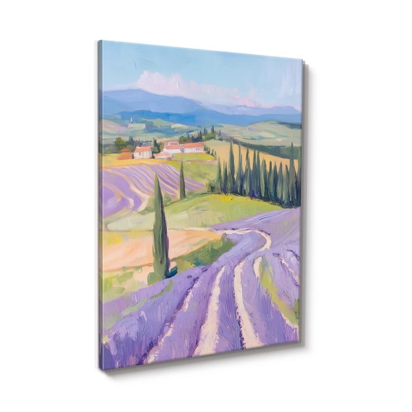 Glezna 70x100 cm Purple Fields – Styler-image-4
