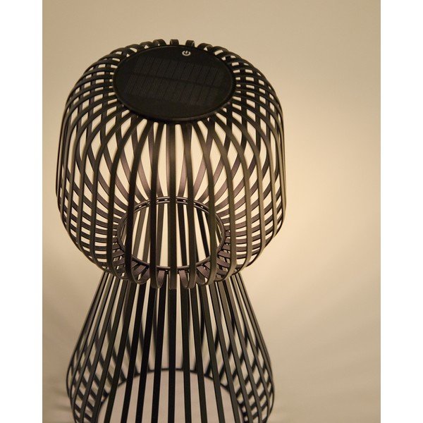 LED galda āra gaismeklis ar regulējamu spilgtumu ar saules baterijām (augstums 42 cm) Reiba – Kave Home-image-2