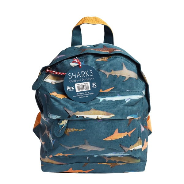 Bērnu mugursoma Sharks – Rex London-image-2