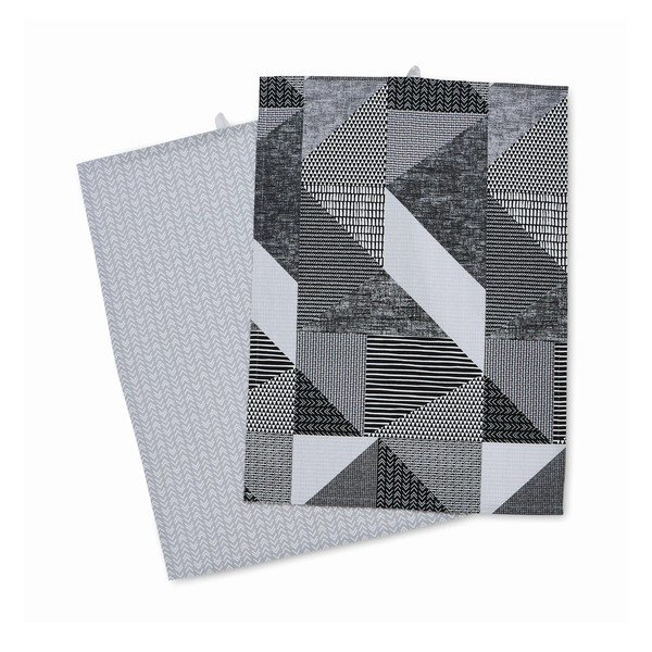 Kokvilnas trauku dvieļi (2 gab.) 50x70 cm Larsson Geo – Catherine Lansfield