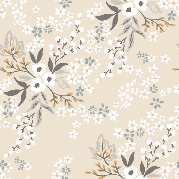 Bērnu tapetes 10 m x 50 cm Floral Constellation – Lilipinso