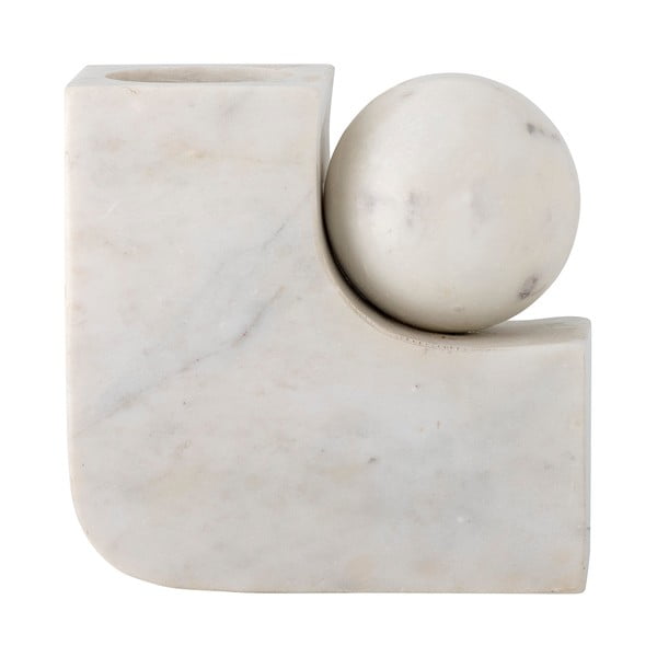 Balta marmora vāze Abbelin – Bloomingville-image-3