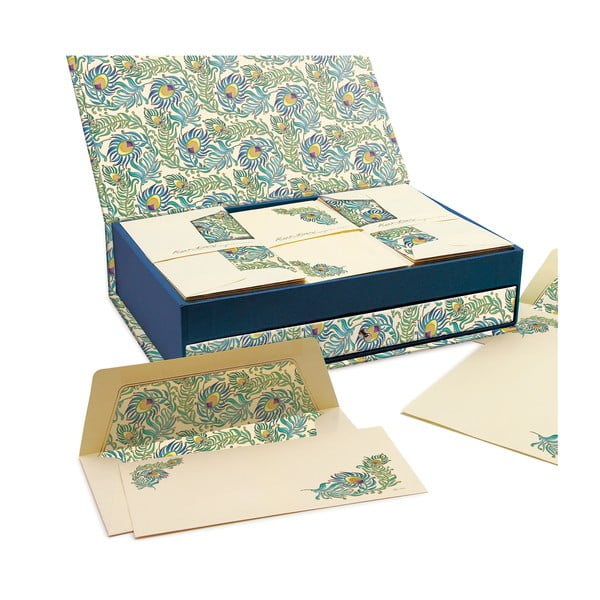 Vēstuļu rakstīšanas komplekts Peacock – Kartos-image-1