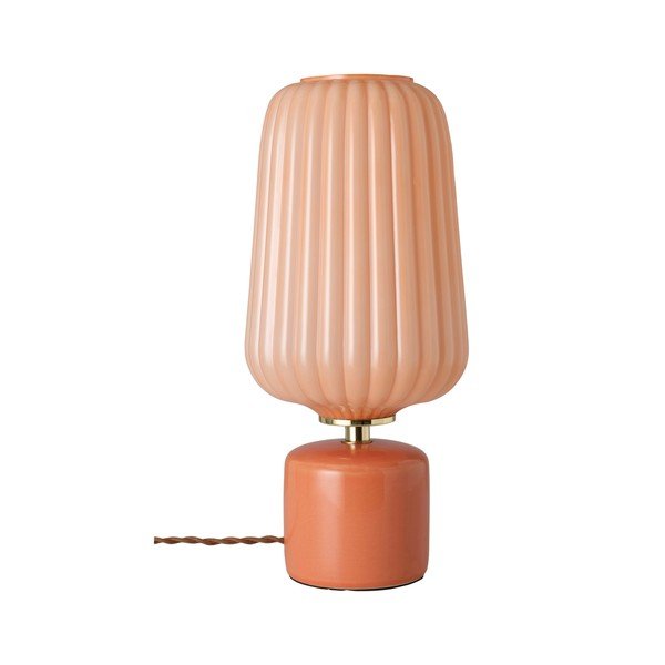 Lašrozā stikla galda lampa (augstums 40 cm) Daria – Ellos Home