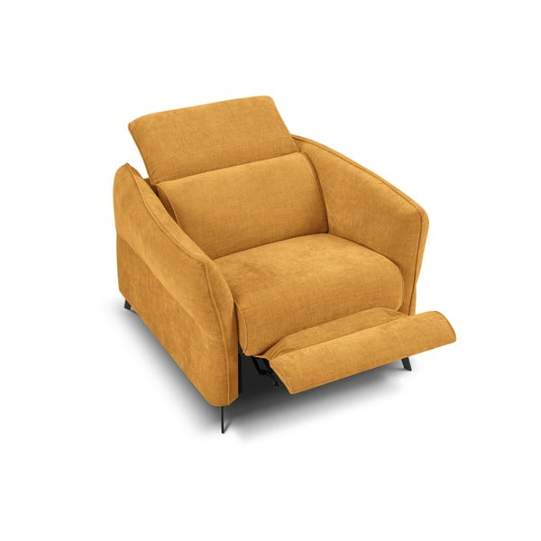 Dzeltens atpūtas krēsls Hubble – Windsor & Co Sofas-image-2