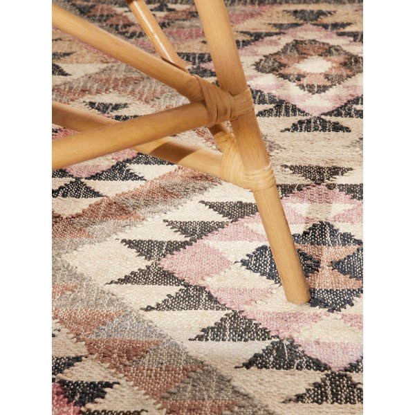 Pelēks ar rokām darināts džutas paklājs 200x300 cm Roya Parsa – Elle Decoration-image-2