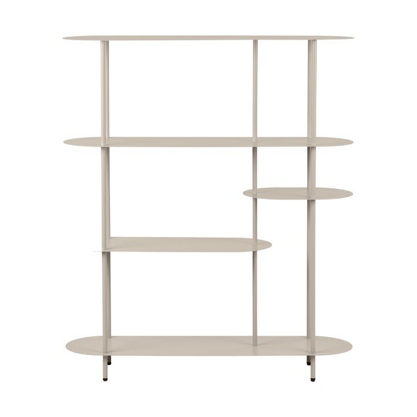 Bēšs metāla plaukts 118x139x31 cm Rieti – House Nordic