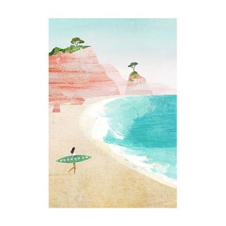 Plakāts 30x40 cm Surf Girl – Travelposter