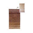 Ķieģeļu sarkans kokvilnas paklājs 80x140 cm Twin Toffee – Lorena Canals