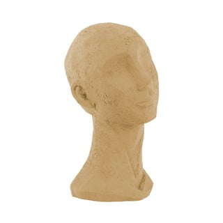 Smilšu brūna dekoratīvā figūriņa PT LIVING Face Art, augstums 28,4 cm