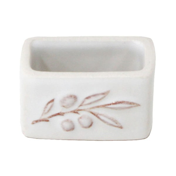 Baltas keramikas salvešu gredzens Costa Nova Alentejo