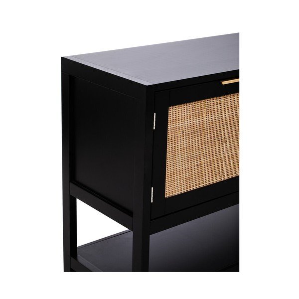 Melna kumode 85x73x38 cm Sherman – Premier Housewares-image-3