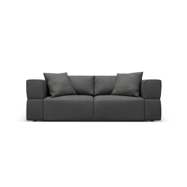 Tumši pelēks dīvāns 214 cm Esther – Milo Casa
