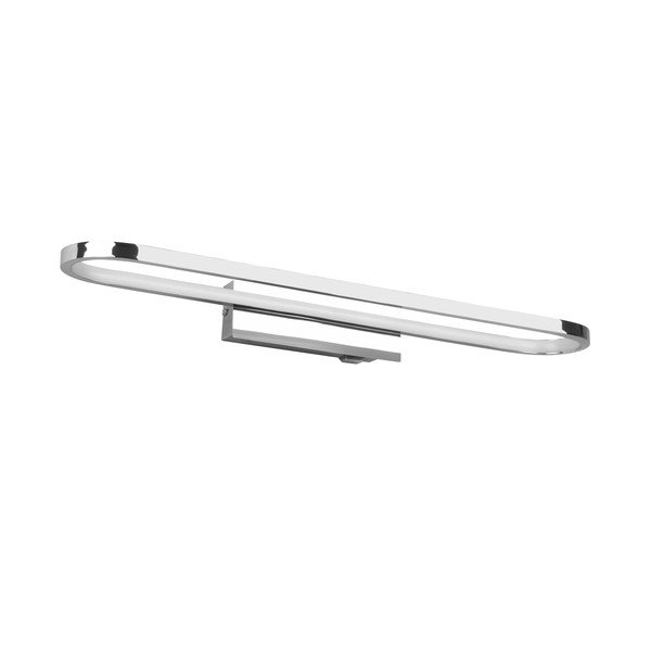 LED sienas lampa sudraba krāsā (garums 60 cm) Gianni – Trio