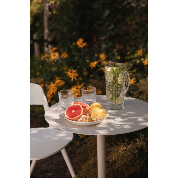 Tērauda apaļš bāra galds ø 57 cm Snow – Zuiver-image-1