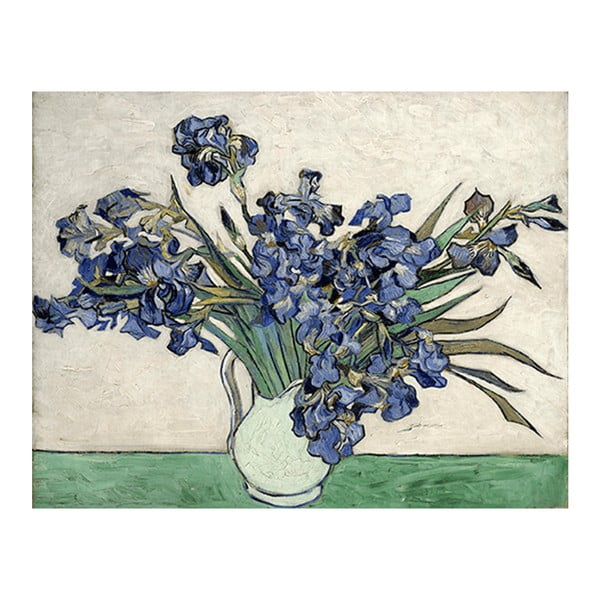 Gleznas reprodukcija Vincent van Gogh – Irises 2, 40 x 26 cm
