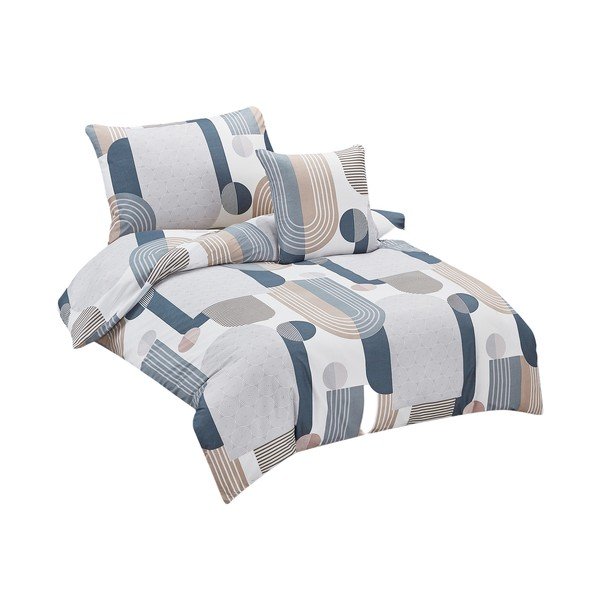 Vienguļamā gultas veļa no mikrosatīna 140x200 cm Beryl – My House