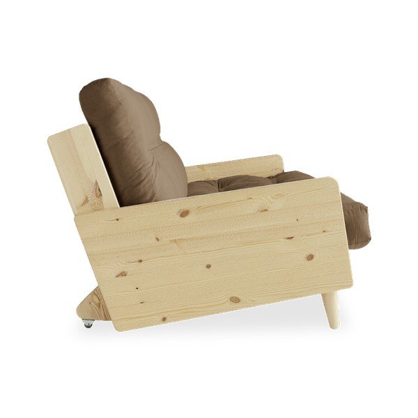 Izvelkamais dīvāns Karup Design Indie Natural Clear/Mocca-image-4