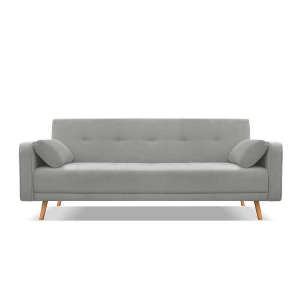 Tumši pelēks izvelkamais dīvāns Cosmopolitan Design Stuttgart, 212 cm