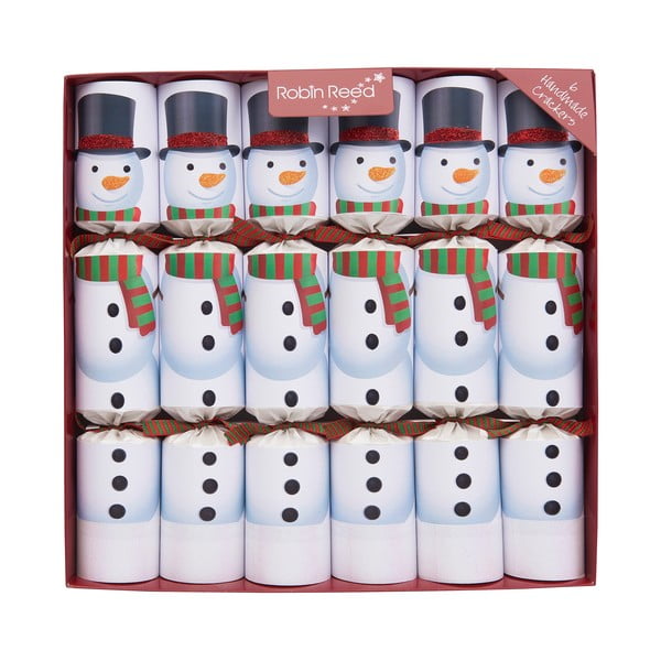 Ziemassvētku pārsteiguma konfektes (6 gab.) Racing Snowman – Robin Reed