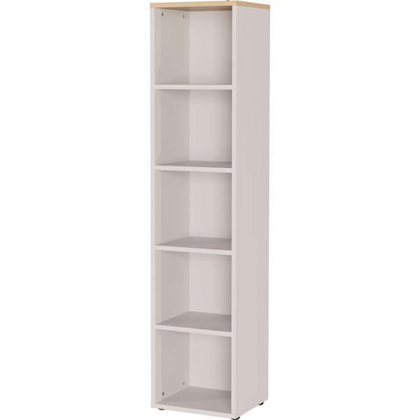 Krēmkrāsas matēts plaukts 45x197x40 cm Lissabon – Germania