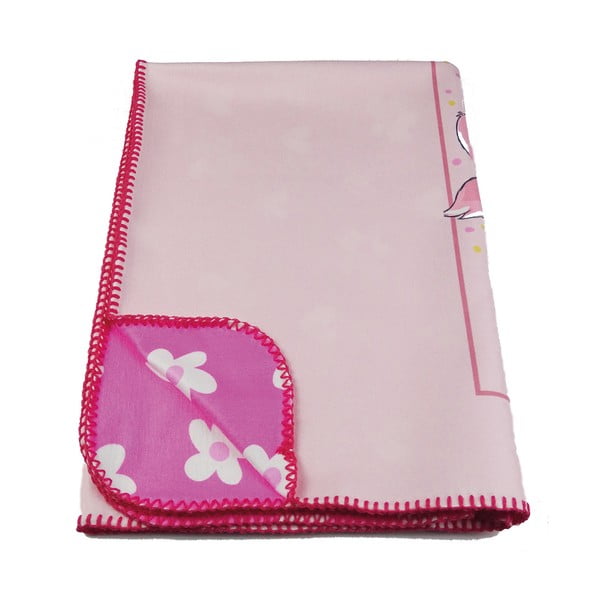 Rozā bērnu sega 85x125 cm – OYO kids-image-3