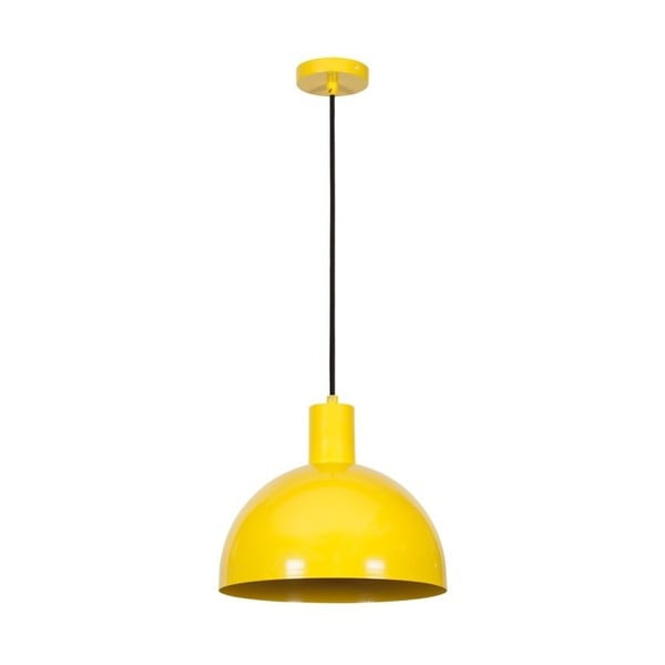 Dzeltena griestu lampa Homemania Decor Happy Ochy-image-1