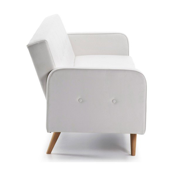 Balts izvelkamais dīvāns Kave Home Regor-image-3