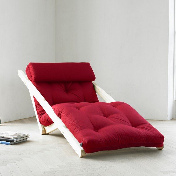 Karup Figo atpūtas krēsls, Raw/Bordo, 70 cm-image-4