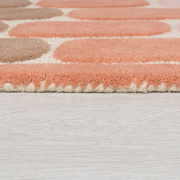 Oranžs vilnas paklājs Flair Rugs Fossil, 60 x 230 cm-image-3