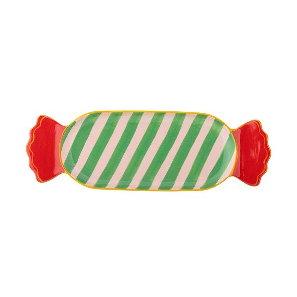 Akmensmasas paplāte ar Ziemassvētku motīvu 10,5x28 cm Caramella – Bloomingville