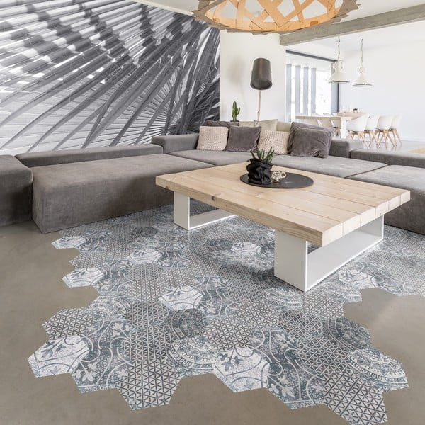 10 grīdas uzlīmju komplekts Ambiance Quento, 40 x 90 cm-image-1