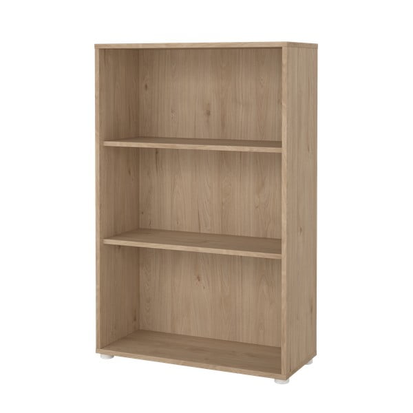 Dabīga toņa grāmatplaukts ar ozolkoka imitāciju 80x124 cm Sign – Tvilum-image-3