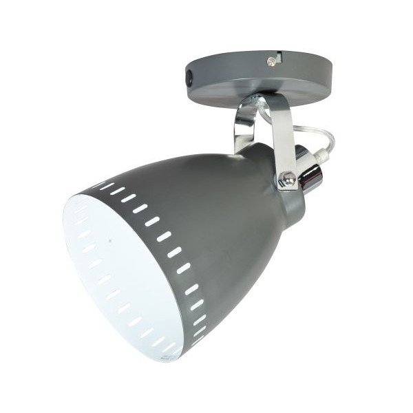 ETH Acate pelēka sienas lampa