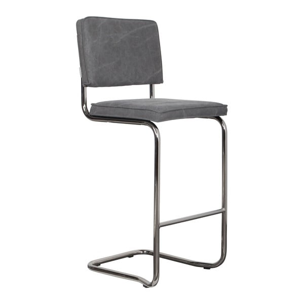Zuiver Ridge Kink Vintage Grey bāra krēsls
