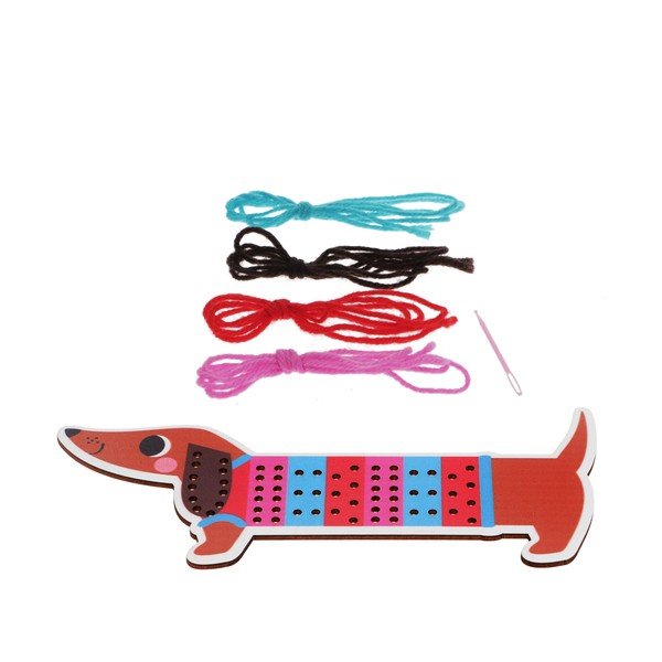 Izšūšanas komplekts Sunny Sausage Dog – Rex London-image-1