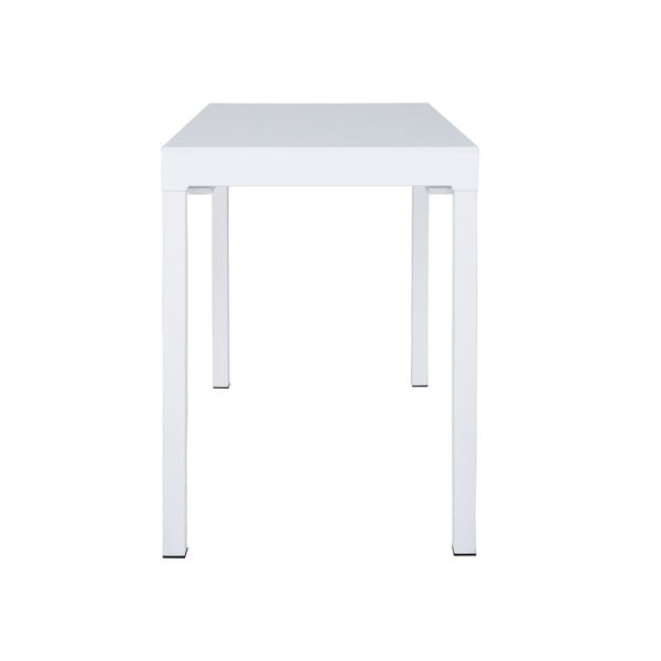 Balts Canett Lissabon dīvāna galds, garums 110 cm