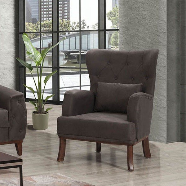 Antracīta pelēks atpūtas krēsls Mart – Balcab Home-image-1