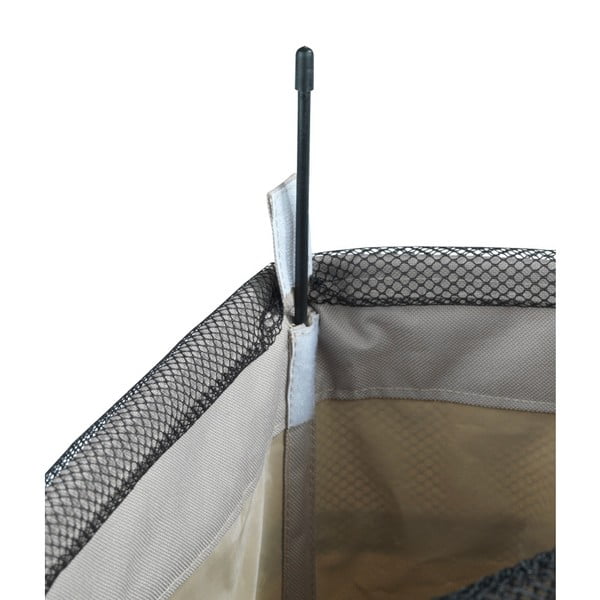 Pelēki bēšs veļas grozs Wenko Corno, 44,4 l-image-1