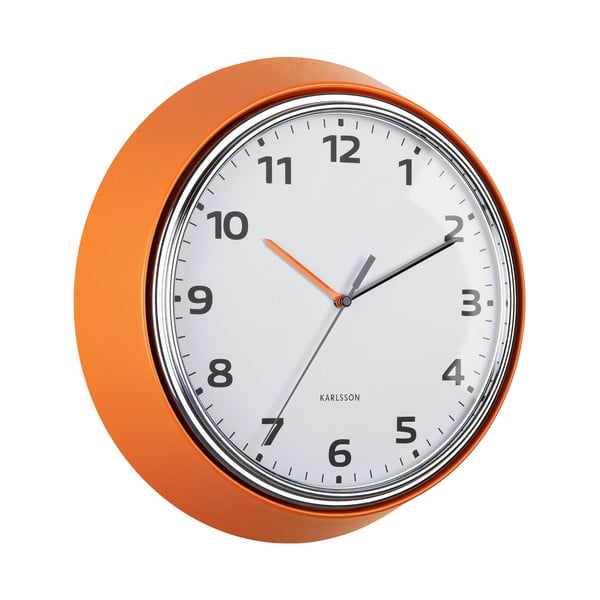 Sienas pulkstenis ø 34 cm Modern Retro – Karlsson-image-2