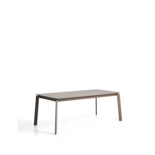 Metāla dārza ēdamgalds 100x205 cm Brela – Kave Home-image-4