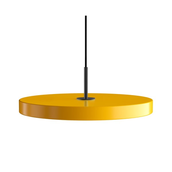Okera dzeltena LED piekaramā lampa ar metāla abažūru ø 43 cm Asteria Medium – UMAGE
