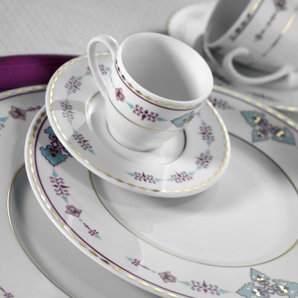59 gabalu porcelāna trauku komplekts Kutahya Ocean-image-3