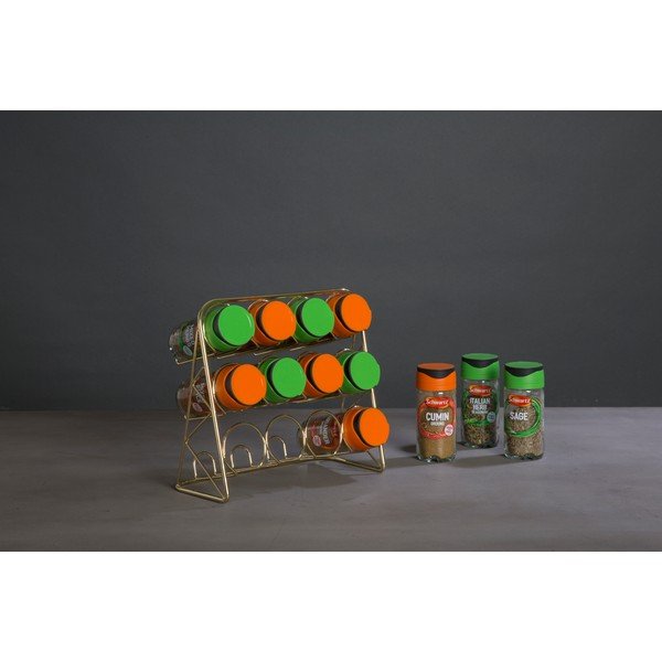 Metāla garšvielu organizators Vertex – Premier Housewares-image-1