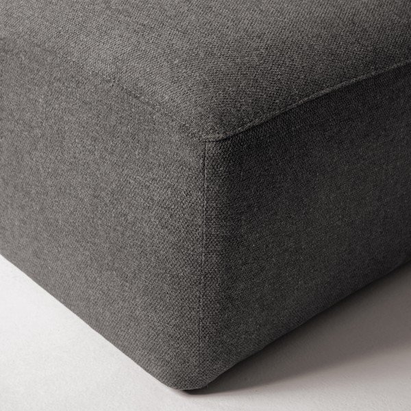Tumši pelēks kāju soliņš Kave Home Blok-image-1