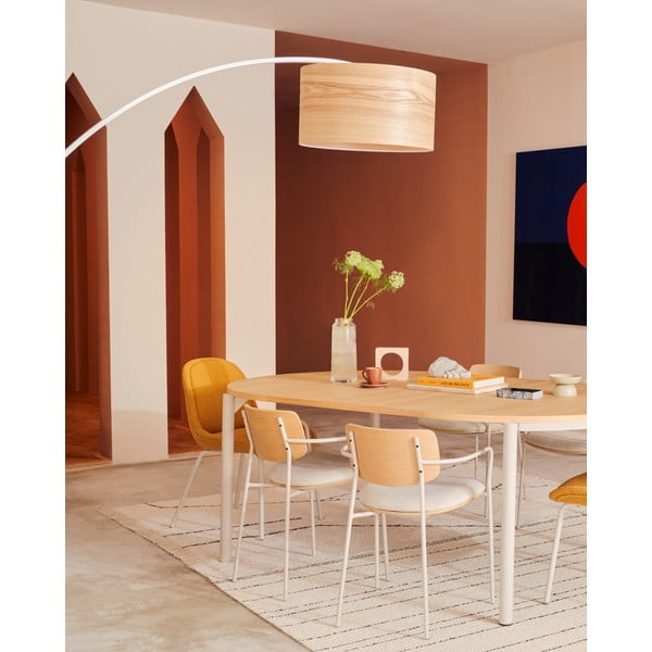 Krēmkrāsas vilnas paklājs 160x230 cm Micol – Kave Home-image-1